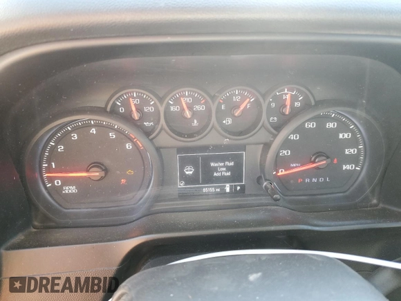 2021 Chevrolet Silverado 1500 Work Truck with VIN 3GCNWAEF7MG270058, listed as a Copart auction lot 89109935 with 65,155 mi miles and Salvage Title. Bid and sale history available at carsss.com. Image 9.