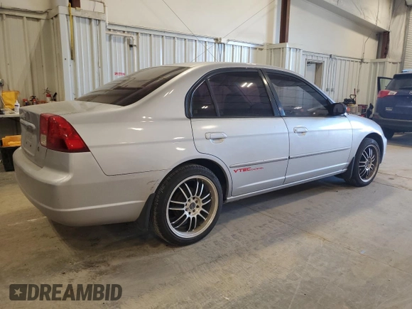 2003 Honda Civic EX with VIN 2HGES25783H608917, listed as a Copart auction lot 88265685 with 170,042 mi miles and Non Repairable. Bid and sale history available at DreamBid. Image 3.