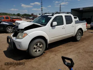 2011 Nissan Frontier Pro-4X with VIN 1N6AD0EV5BC406965, listed as a Copart auction lot 59335675 with 168,296 mi miles and Salvage title. Bid and sale history available at DreamBid. Image 1.