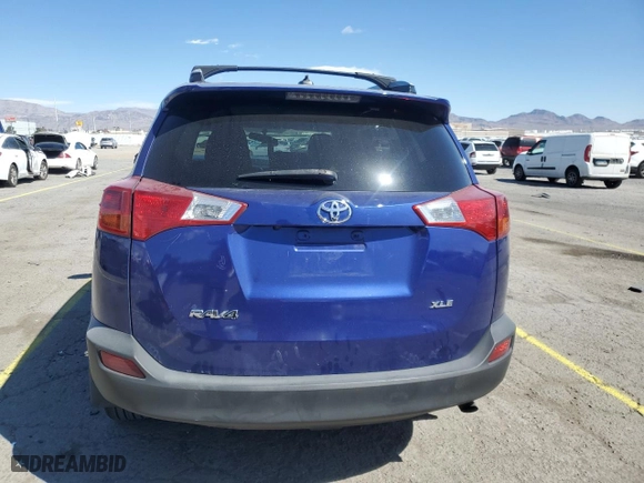 2014 Toyota RAV4 XLE with VIN 2T3WFREV9EW097297, listed as a Copart auction lot 51530445 with 108,835 mi miles and Salvage Title. Bid and sale history available at carsss.com. Image 6.