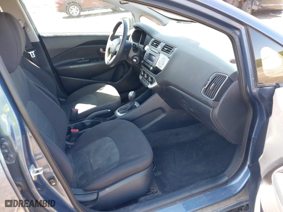 2016 Kia Rio LX with VIN KNADM4A33G6647339, listed as a IAAI auction lot 41964061 with 59,302 mi miles. Bid and sale history available at carsss.com. Image 5.