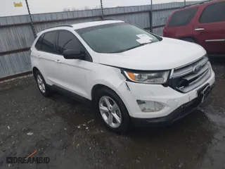 2017 Ford Edge SE with VIN 2FMPK4G92HBB02250, listed as a IAAI auction lot 41149982 with 108,505 mi miles. Bid and sale history available at carsss.com. Image 1.