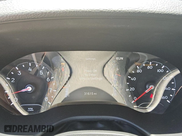 2024 Jeep Compass Trailhawk with VIN 3C4NJDDNXRT137253, listed as a Copart auction lot 56059935 with 31,615 mi miles and Clean title. Bid and sale history available at DreamBid. Image 9.
