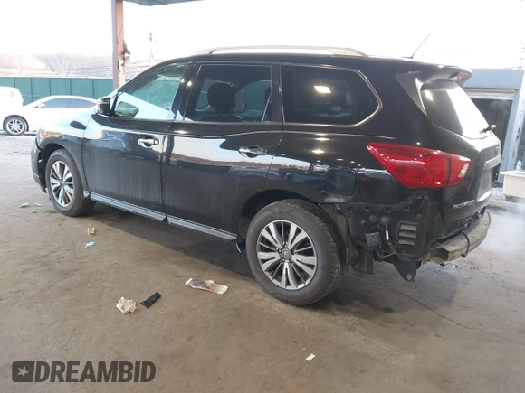 2018 Nissan Pathfinder SV z VIN 5N1DR2MM0JC624313, wystawiony jako IAAI lot #41342560 z przebiegiem 114 251 mil mil oraz . Historia ofert i sprzedaży dostępna na DreamBid. Obrazek 3.