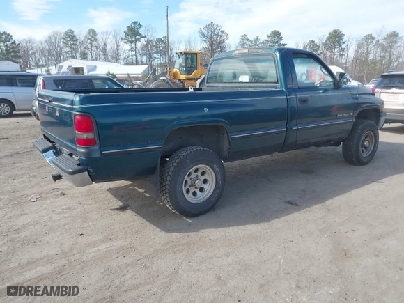 1996 Dodge Ram 1500 with VIN 1B7HF16Y8TS612427, listed as a IAAI auction lot 41721151 with 194,870 mi miles. Bid and sale history available at carsss.com. Image 4.