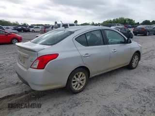 2018 Nissan Versa SV with VIN 3N1CN7AP4JL844956, listed as a IAAI auction lot 41969046 with 34,199 mi miles. Bid and sale history available at carsss.com. Image 4.