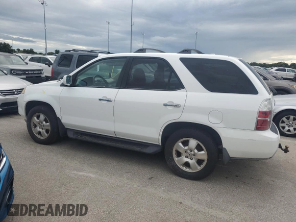 2005 Acura MDX with VIN 2HNYD18265H528934, listed as a Copart auction lot 74598924 with 0 mi miles and Non Repairable. Bid and sale history available at carsss.com. Image 2.