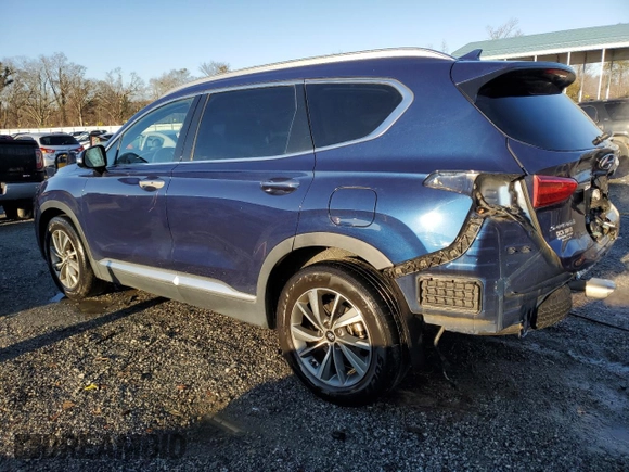 2019 Hyundai Santa Fe Limited with VIN 5NMS53AD3KH041870, listed as a Copart auction lot 43726295 with 115,022 mi miles and Salvage Title. Bid and sale history available at carsss.com. Image 2.