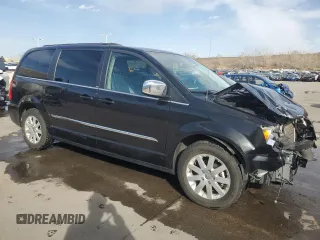 2011 Chrysler Town & Country Touring L with VIN 2A4RR8DG9BR666358, listed as a Copart auction lot 52525225 with 115,936 mi miles and Salvage Title. Bid and sale history available at carsss.com. Image 4.