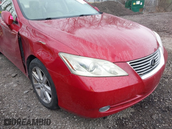 2009 Lexus ES 350 with VIN JTHBJ46G492275498, listed as a IAAI auction lot 42080324 with 122,758 mi miles. Bid and sale history available at carsss.com. Image 12.