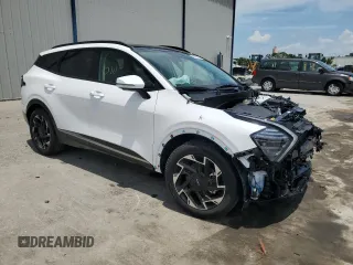 2025 Kia Sportage SX-Prestige z VIN 5XYK53DF8SG305091, wystawiony jako Copart lot #58305215 z przebiegiem 2 603 mil mil oraz Nie do naprawy • Non repairable. Historia ofert i sprzedaży dostępna na DreamBid. Obrazek 4.