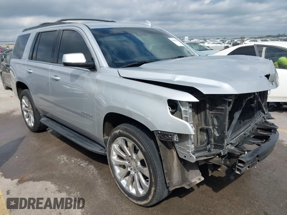 2019 Chevrolet Tahoe LT with VIN 1GNSCBKC7KR326466, listed as a IAAI auction lot 42048492 with 65,913 mi miles and . Bid and sale history available at DreamBid. Image 1.