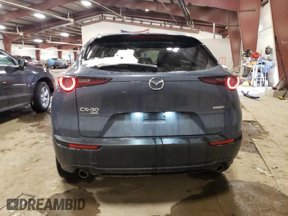2023 Mazda CX-30 S Carbon Edition with VIN 3MVDMBCM7PM535140, listed as a Copart auction lot 44746645 with 51,810 mi miles and Clean Title. Bid and sale history available at DreamBid. Image 6.