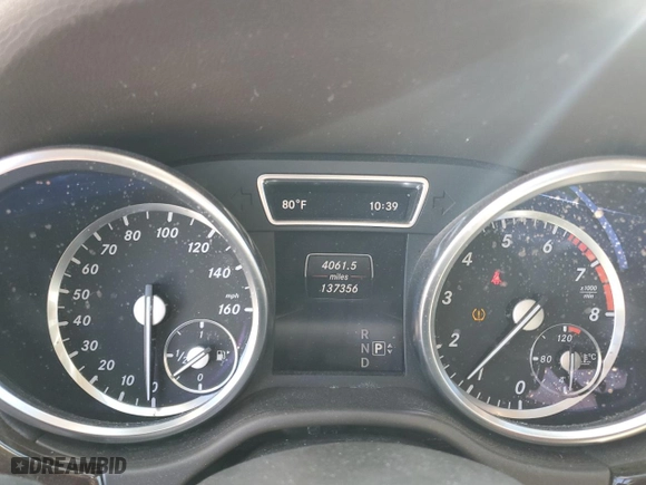 2014 Mercedes-Benz M-Class ML 350 with VIN 4JGDA5HB9EA424310, listed as a Copart auction lot 53531555 with 137,356 mi miles and Clean Title. Bid and sale history available at carsss.com. Image 9.