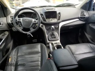 2013 Ford Escape SEL z VIN 1FMCU9H9XDUD00146, wystawiony jako Copart lot #60886165 z przebiegiem 198 557 mil mil oraz Szkoda całkowita • Salvage title. Historia ofert i sprzedaży dostępna na DreamBid. Obrazek 8.