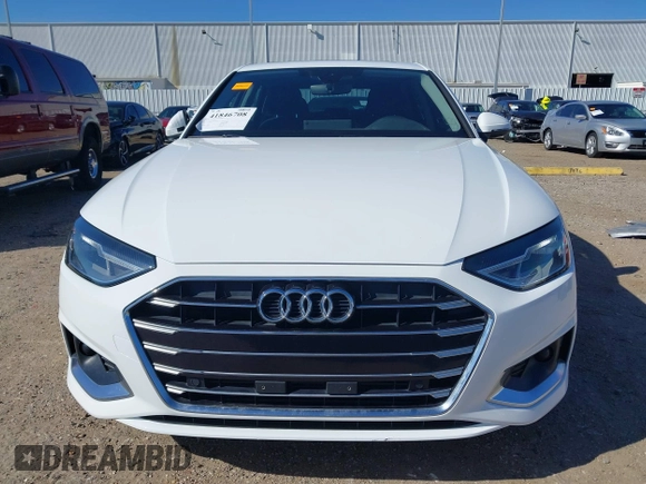 2020 Audi A4 Premium z VIN WAUGMAF44LN013504, wystawiony jako IAAI lot #41846708 z przebiegiem 76 658 mil mil oraz . Historia ofert i sprzedaży dostępna na DreamBid. Obrazek 12.