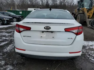 2013 Kia Optima SX with VIN 5XXGR4A63DG144869, listed as a Copart auction lot 86374924 with 187,064 mi miles and Salvage Title. Bid and sale history available at DreamBid. Image 6.