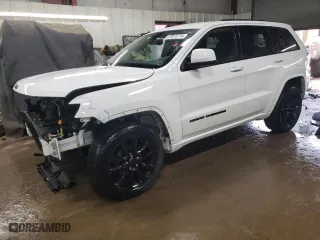 2018 Jeep Grand Cherokee Laredo E with VIN 1C4RJFAG3JC258130, listed as a Copart auction lot 47615715 with 116,002 mi miles and Salvage Title. Bid and sale history available at carsss.com. Image 1.