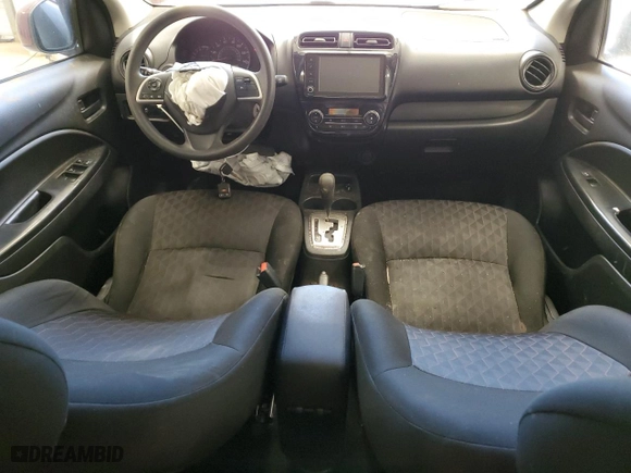 2021 Mitsubishi Mirage ES with VIN ML32AUHJ0MH001265, listed as a Copart auction lot 47211435 with 72266 miles and Non Repairable. Bid and sale history available at carsss.com. Image 8.
