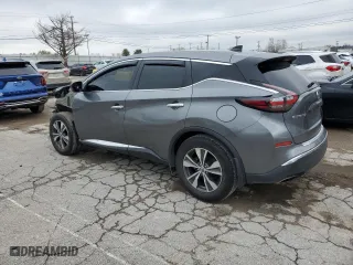 2022 Nissan Murano S with VIN 5N1AZ2AS4NC123565, listed as a Copart auction lot 80870634 with 31,719 mi miles and Salvage Title. Bid and sale history available at carsss.com. Image 2.