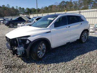 2019 Infiniti QX50 Luxe z VIN 3PCAJ5M16KF128507, wystawiony jako Copart lot #47599255 z przebiegiem 70 230 mil mil oraz Szkoda całkowita • Salvage title. Historia ofert i sprzedaży dostępna na DreamBid. Obrazek 1.