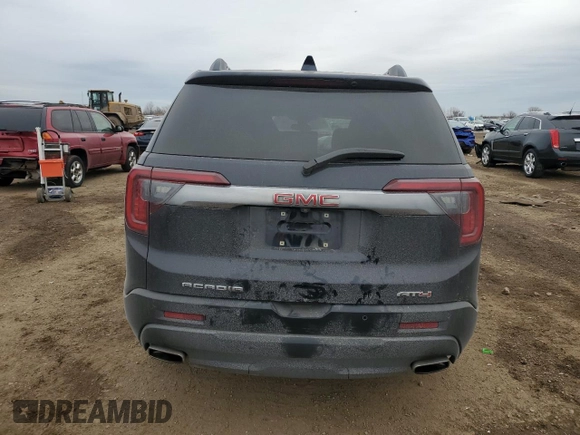 2021 GMC Acadia AT4 with VIN 1GKKNLLS8MZ138903, listed as a Copart auction lot 44046555 with 60,141 mi miles and Salvage Title. Bid and sale history available at carsss.com. Image 6.