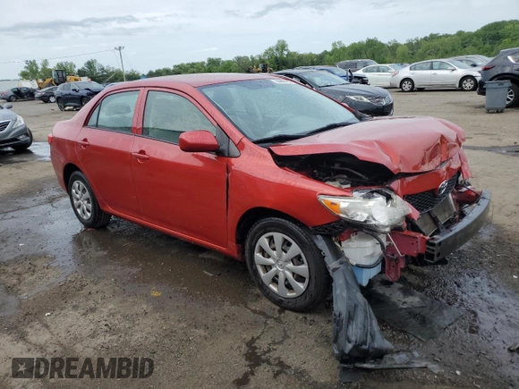 2010 Toyota Corolla z VIN JTDBU4EE5A9115764, wystawiony jako Copart lot #56968155 z przebiegiem 81 716 mil mil oraz Szkoda całkowita • Salvage title. Historia ofert i sprzedaży dostępna na DreamBid. Obrazek 4.
