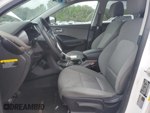 2017 Hyundai Santa Fe 2.4L z VIN 5XYZTDLB8HG429461, wystawiony jako Copart lot #53668375 z przebiegiem 97 447 mil mil oraz Czysty tytuł • Clean title. Historia ofert i sprzedaży dostępna na DreamBid. Obrazek 7.