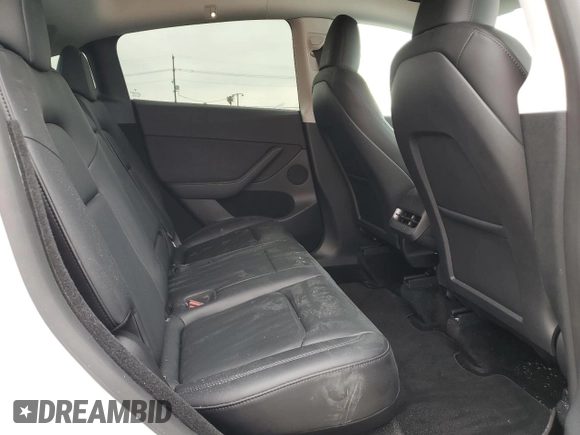 2023 Tesla Model Y Long Range with VIN 7SAYGDEE2PF860135, listed as a Copart auction lot 50380975 with 25,334 mi miles and Salvage Title. Bid and sale history available at DreamBid. Image 10.