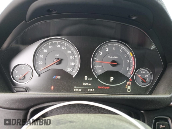 2017 BMW M4 with VIN WBS3R9C53HK708895, listed as a Copart auction lot 46684274 with 69,448 mi miles. Bid and sale history available at carsss.com. Image 9.