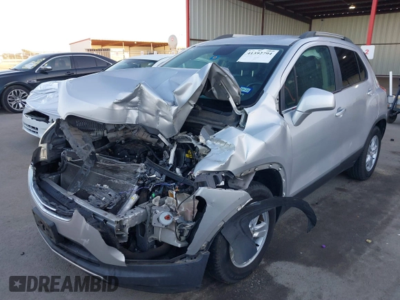 2015 Chevrolet Trax LT with VIN 3GNCJLSB1FL255205, listed as a IAAI auction lot 41392794 with 1 mi miles. Bid and sale history available at carsss.com. Image 19.