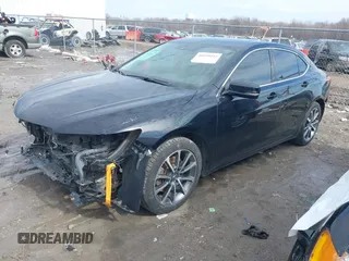 2017 Acura TLX V6 w/Technology Pkg with VIN 19UUB3F50HA001284, listed as a IAAI auction lot 41690442 with 131,280 mi miles. Bid and sale history available at carsss.com. Image 19.