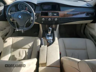 2008 BMW 5 Series 528xi with VIN WBANV13598CZ59411, listed as a Copart auction lot 54164515 with 143,019 mi miles and Clean Title. Bid and sale history available at carsss.com. Image 8.