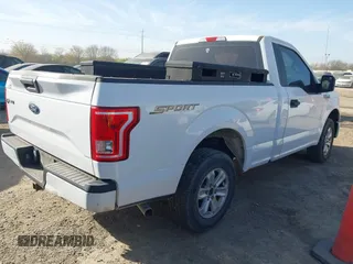 2017 Ford F-150 XL with VIN 1FTMF1C82HKE49087, listed as a IAAI auction lot 41794969 with 310,885 mi miles. Bid and sale history available at carsss.com. Image 4.
