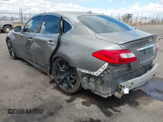 2012 Infiniti M with VIN JN1BY1AP3CM332453, listed as a IAAI auction lot 41944895 with 176,989 mi miles and . Bid and sale history available at DreamBid. Image 3.