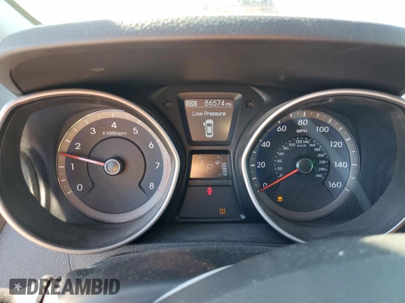 2016 Hyundai Elantra GT with VIN KMHD35LH0GU252112, listed as a Copart auction lot 73341384 with 86,574 mi miles and Salvage Title. Bid and sale history available at carsss.com. Image 9.