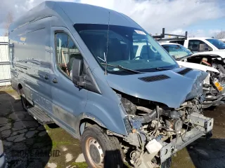 2020 Ford Transit Cargo with VIN 1FTBR3X88LKA55770, listed as a Copart auction lot 45930895 with 67,577 mi miles and Salvage Title. Bid and sale history available at carsss.com. Image 4.