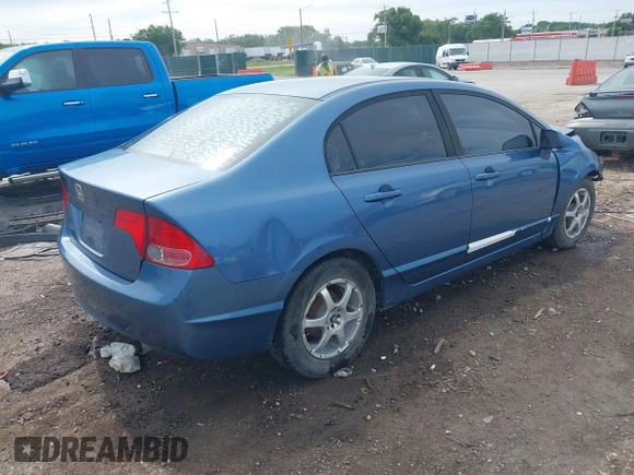 2008 Honda Civic LX z VIN 1HGFA16578L096964, wystawiony jako IAAI lot #42248106 z przebiegiem 173 108 mil mil oraz . Historia ofert i sprzedaży dostępna na DreamBid. Obrazek 4.