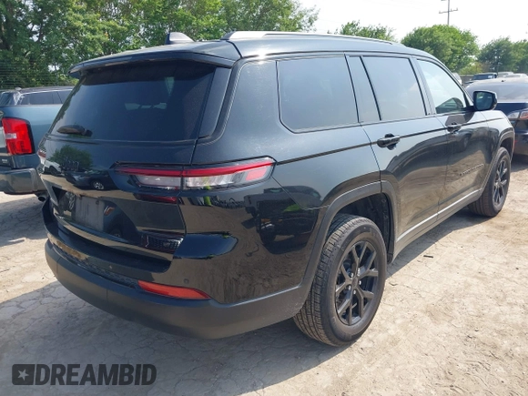 2024 Jeep Grand Cherokee Altitude with VIN 1C4RJKAG5R8535819, listed as a IAAI auction lot 41942904 with 49,573 mi miles and . Bid and sale history available at DreamBid. Image 4.