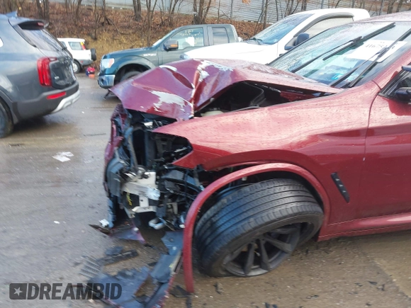 2022 BMW X4 M40i with VIN 5UX43DT09N9J96761, listed as a IAAI auction lot 41675333 with Not provided miles and . Bid and sale history available at DreamBid. Image 12.