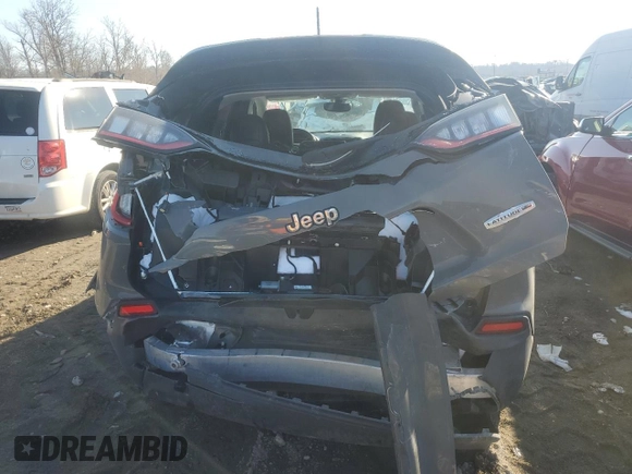2020 Jeep Cherokee Altitude with VIN 1C4PJMLB5LD579435, listed as a Copart auction lot 82205934 with 53,648 mi miles and Salvage Title. Bid and sale history available at carsss.com. Image 6.