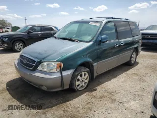 2005 Kia Sedona LX with VIN KNDUP132656631016, listed as a Copart auction lot 50924405 with 69,016 mi miles and Clean Title. Bid and sale history available at carsss.com. Image 1.