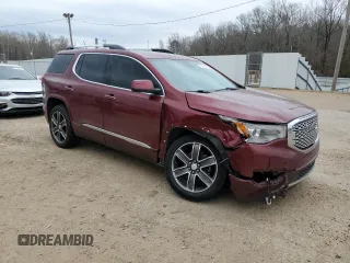 2017 GMC Acadia Denali with VIN 1GKKNPLSXHZ295250, listed as a Copart auction lot 47750295 with 201,698 mi miles and Salvage Title. Bid and sale history available at DreamBid. Image 4.