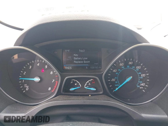 2016 Ford Escape Titanium with VIN 1FMCU9JX6GUB50226, listed as a IAAI auction lot 42033033 with 108,782 mi miles and . Bid and sale history available at DreamBid. Image 7.