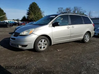 2004 Toyota Sienna CE with VIN 5TDZA23C84S211875, listed as a Copart auction lot 50761735 with 195,500 mi miles and Salvage Title. Bid and sale history available at carsss.com. Image 1.