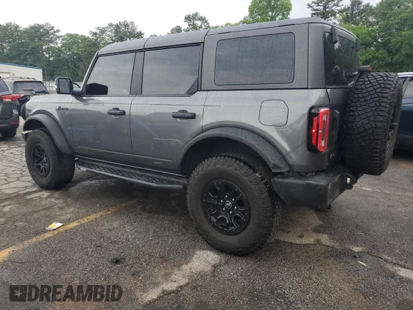 2022 Ford Bronco с VIN 1FMEE5DP5NLB44740, выставлен на аукционе Copart как лот 54820505 с пробегом 49 767 миль миль и Списание • Salvage title. История ставок и продаж доступна на DreamBid. Изображение 2.