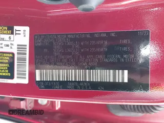 2023 Toyota Highlander L z VIN 5TDKDRAH9PS526978, wystawiony jako IAAI lot #40818784 z przebiegiem 82 801 mil mil oraz . Historia ofert i sprzedaży dostępna na DreamBid. Obrazek 9.