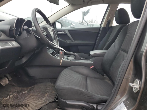 2012 Mazda Mazda3 i Touring with VIN JM1BL1VF8C1501154, listed as a Copart auction lot 44345155 with 170,525 mi miles and Salvage Title. Bid and sale history available at carsss.com. Image 7.