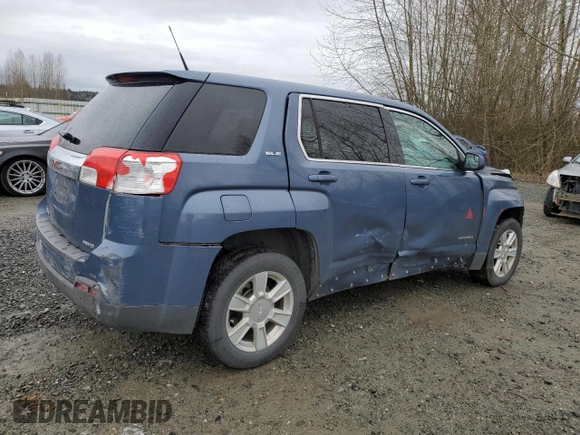 2012 GMC Terrain SLE-1 with VIN 2GKFLREK4C6302603, listed as a Copart auction lot 50012925 with 128,382 mi miles and Salvage Title. Bid and sale history available at carsss.com. Image 3.