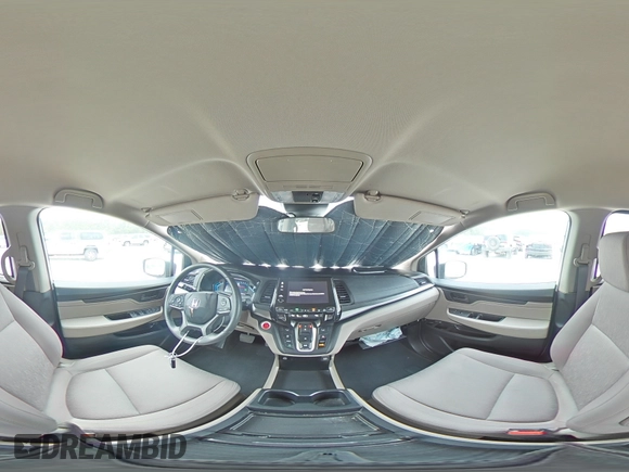 2021 Honda Odyssey EX with VIN 5FNRL6H56MB025283, listed as a Copart auction lot 51373475 with 25,851 mi miles and Salvage Title. Bid and sale history available at DreamBid. Image 16.
